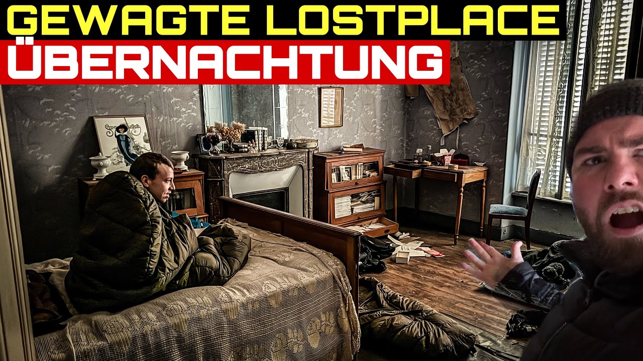 ÜBERNACHTUNG im verlassenen FLAGGENHAUS!🇫🇷