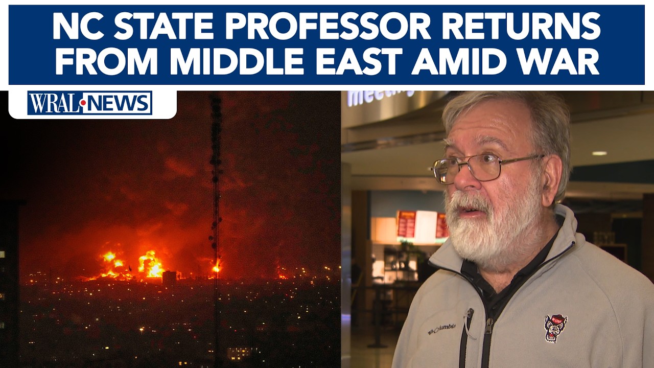 Extended interview: NC State professor returns from Qatar amid Iran war
