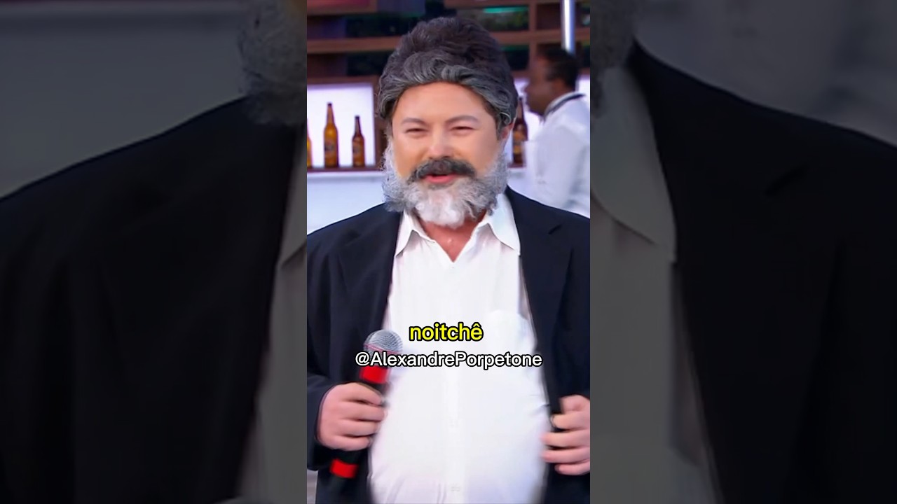 Fil&oacute;sofo Cautella na Pra&ccedil;a #imita&ccedil;&otilde;es #cortella #humor