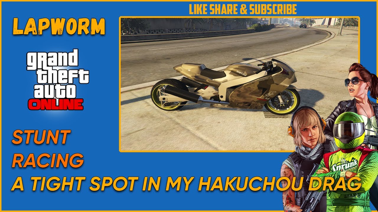 STUNT: A TIGHT SPOT IN MY HAKUCHOU DRAG 🏍️🔥