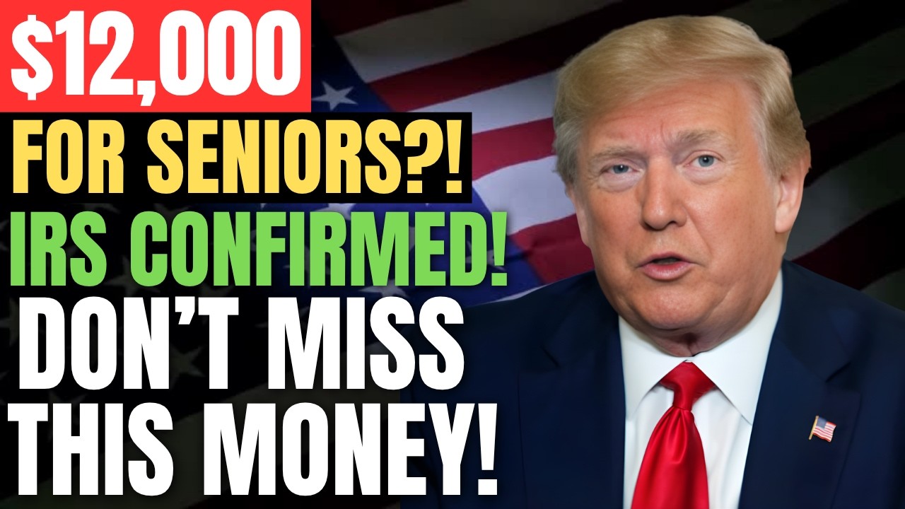 IRS Confirms $12,000 Benefit for Seniors 65+ 💰 Claim Before Deadline (Full Guide 2026)