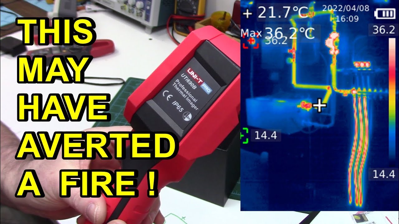 Uni-T Thermal Camera Review - The UTi690B is Impressive!