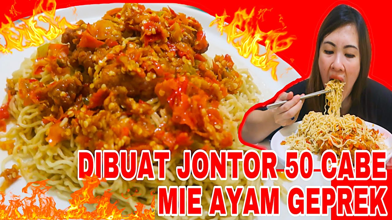 GARUK KEPALA KEPEDASAN MIE AYAM GEPREK
