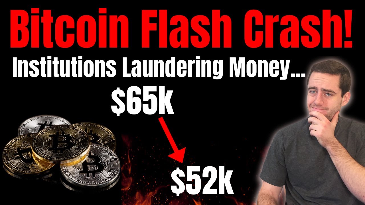 Bitcoin FLASH CRASH! Down To $52k! What Happened.