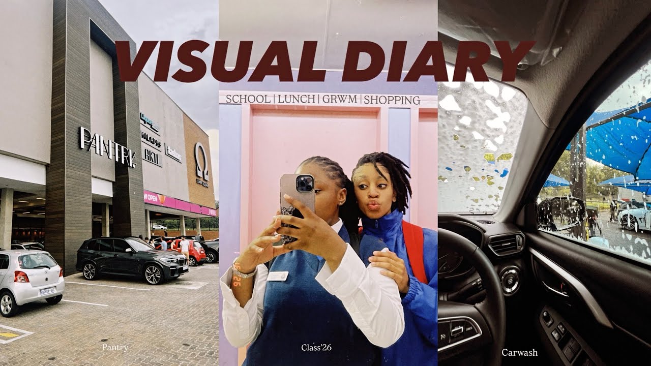 VLOG: Days in my life [ school, shopping, ice cream date, haul + more] South African YouTuber #vlog 