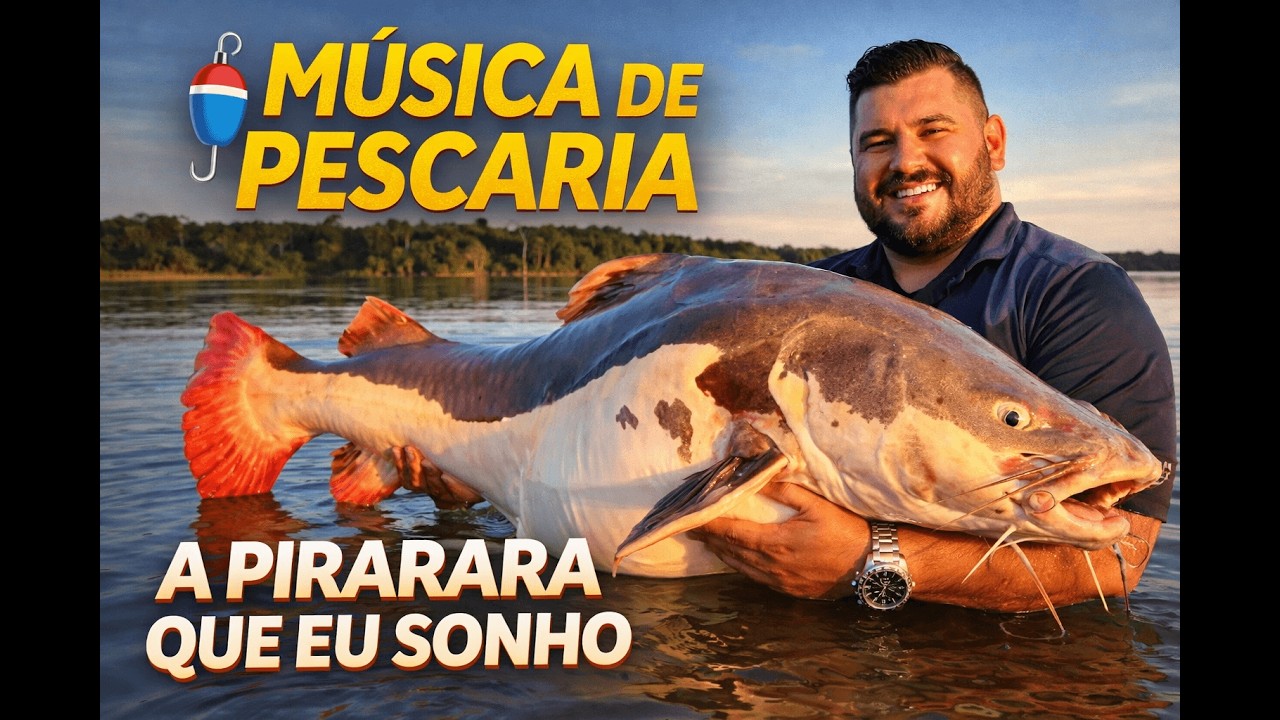 A PIRARARA QUE EU SONHO 🎣 | Música de Pescaria Raiz | Moda de Viola Emocionante ESTILO EDUARDO COSTA