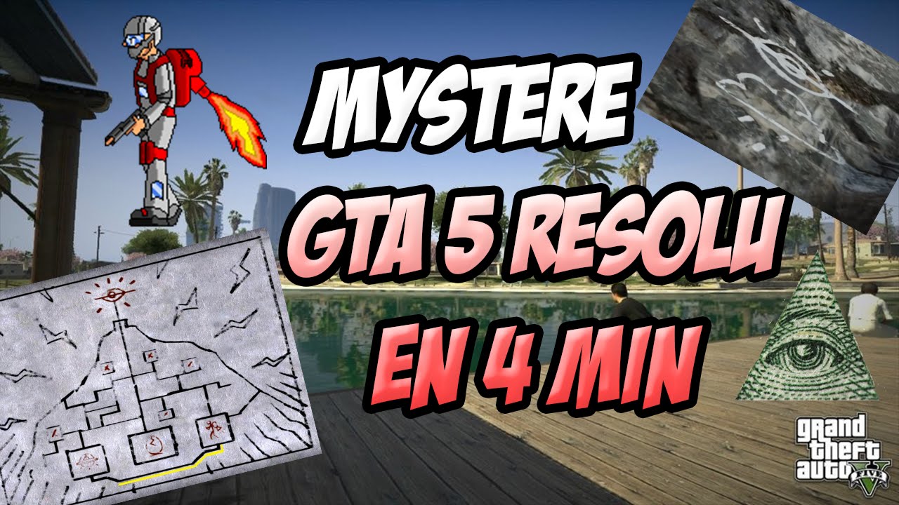 MYSTERE DE GTA 5 RESOLU EN 4 MINUTES EASTER EGG - GTA 5 ONLINE