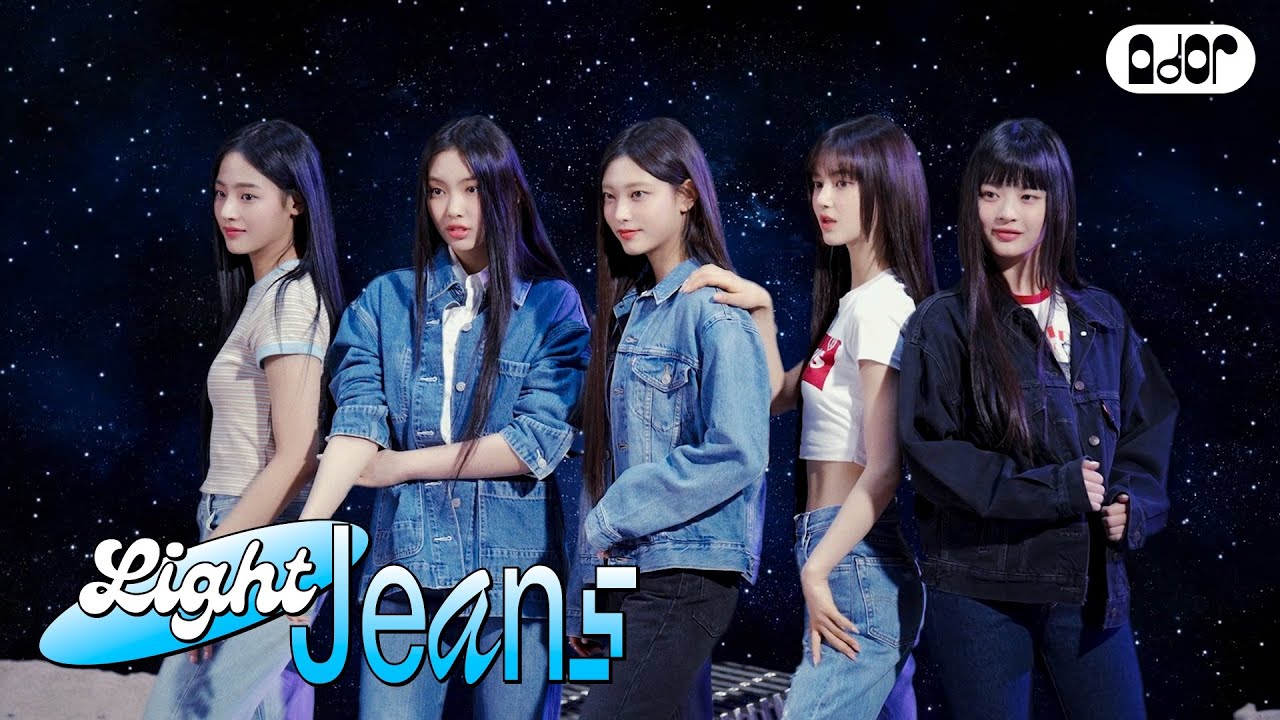[Light Jeans] LEVI'S® Photoshoot Behind 👖| NewJeans
