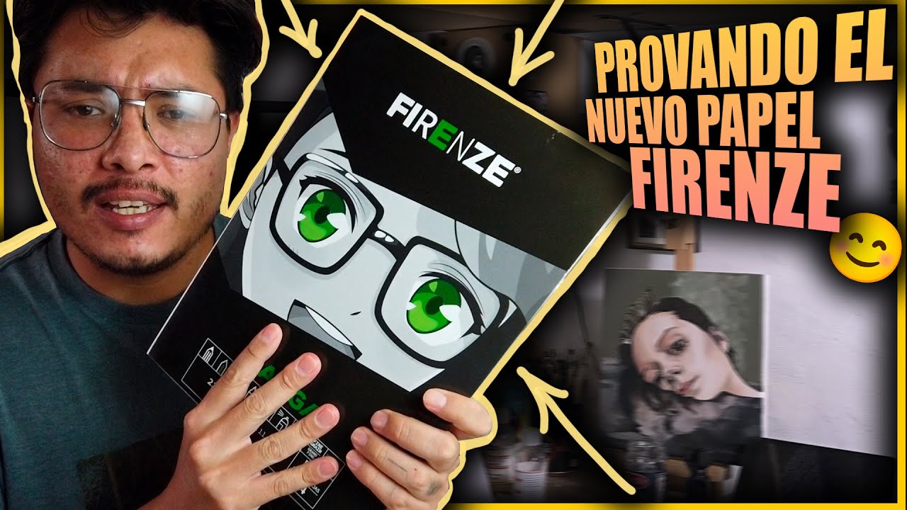 Unboxing y prueba del nuevo papel FIRENZE!!!  - Vlog de arte