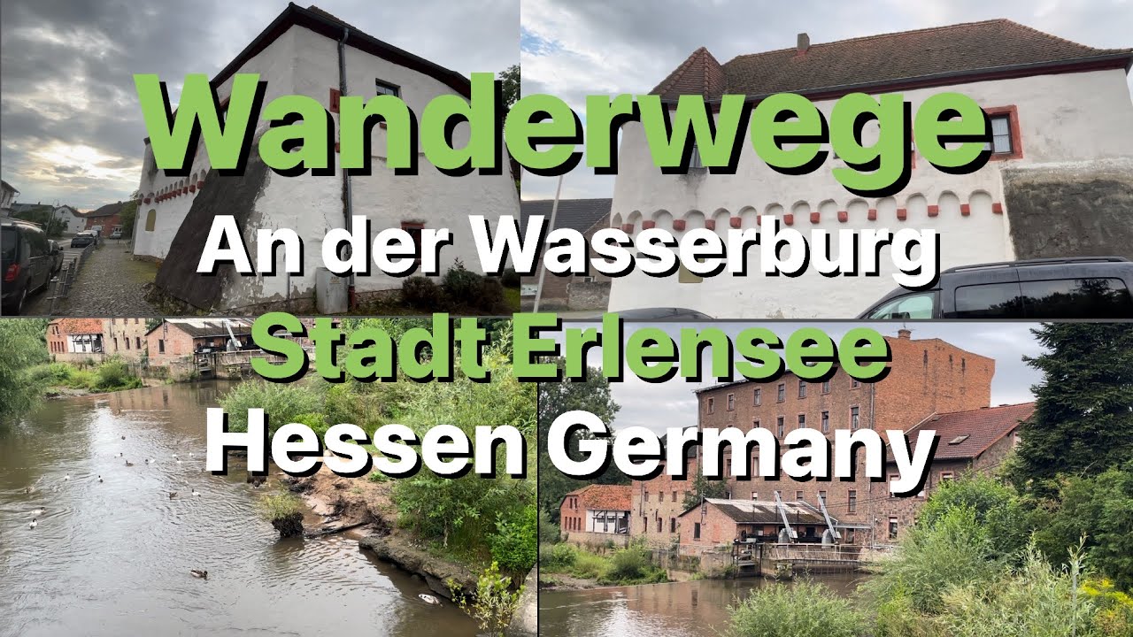 Wanderwege Stadt Erlensee#An der Wasserburg#hessen# Germany#maa#virelvideo#tourism#04-08-2024