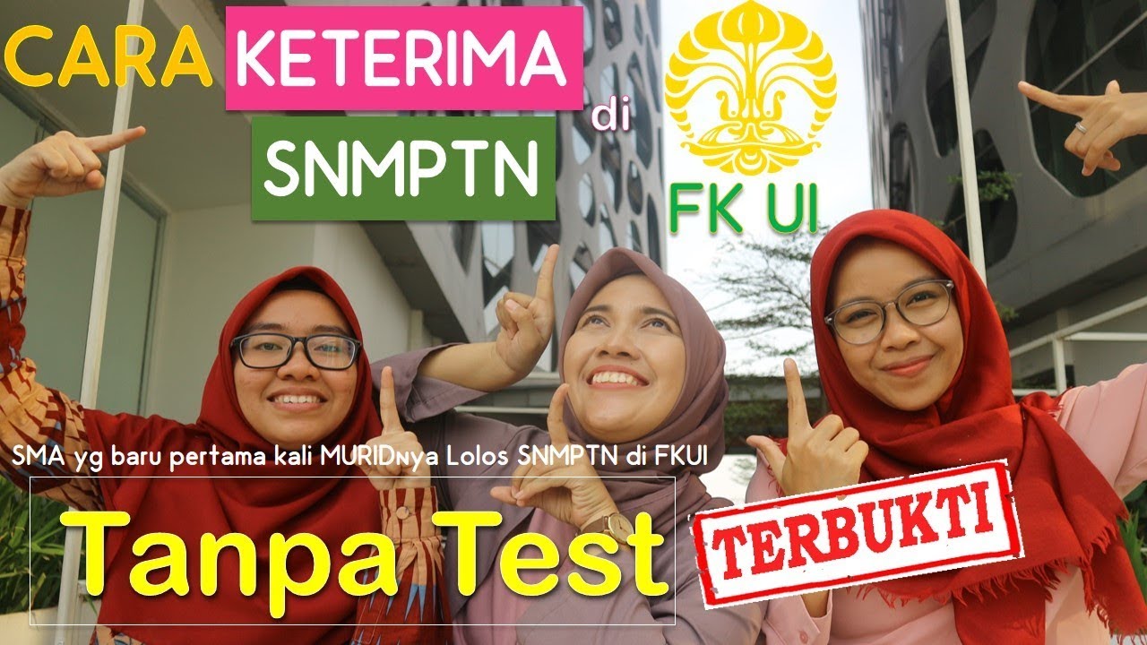 Cara Masuk FKUI tanpa TEST - Aprelea Noni