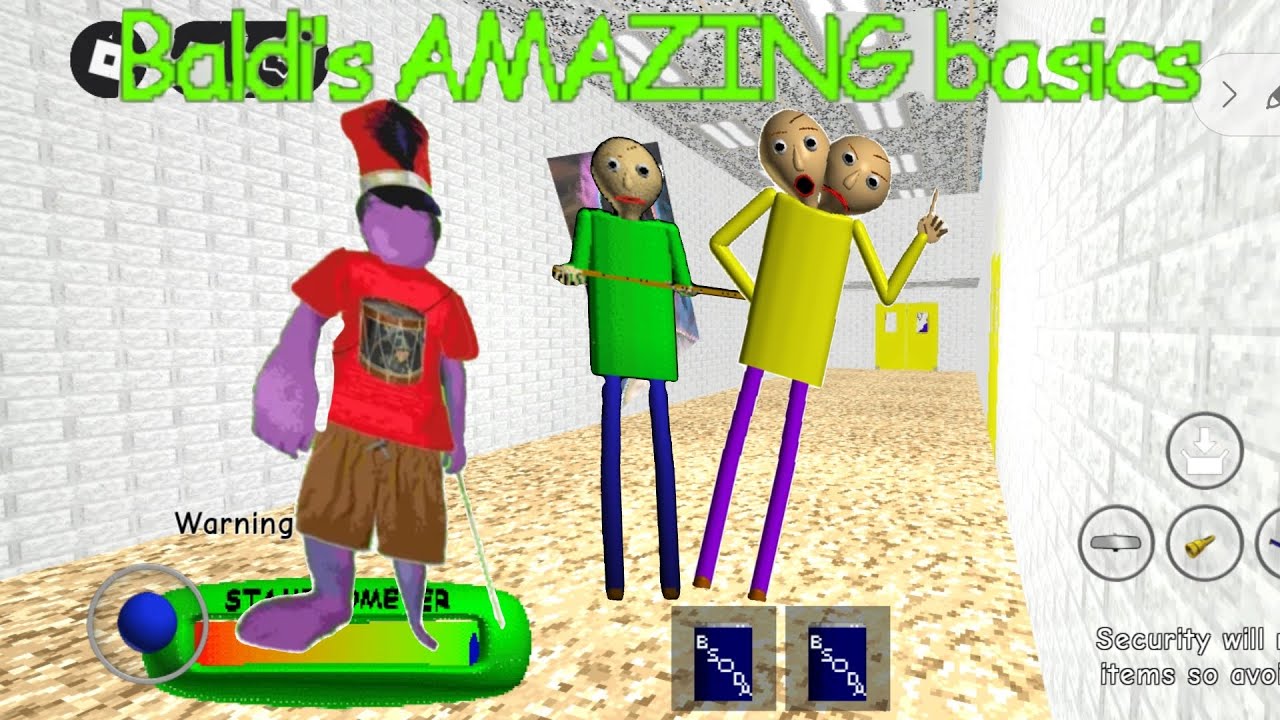Baldi's amazing basics
