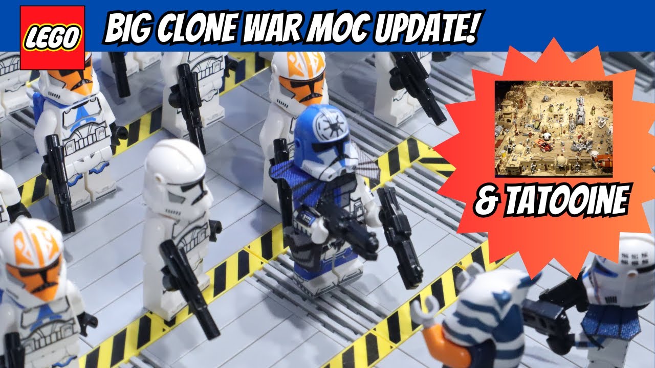 LEGO Star Wars MOCs - Clone Wars & Tatooine