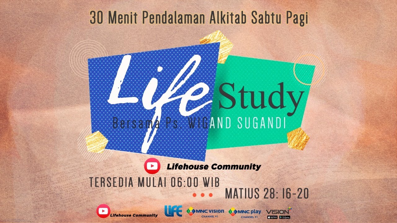 Bible Study - MATIUS  28 : 16-20