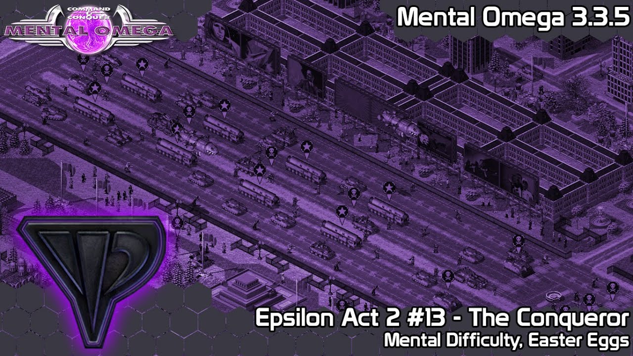 C&C Mental Omega 3.3.5 - Epsilon #13 - The Conqueror on Mental Difficulty