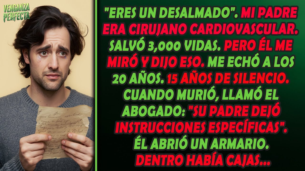 Él cava tumbas, nunca será nada — mamá lo abandonó — 18 años después el abogado me llamó ...