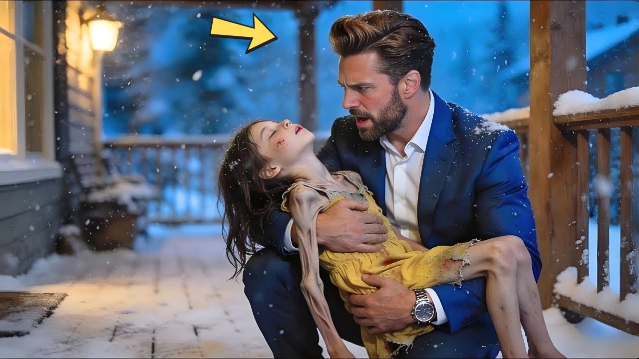 „Es tut weh zu atmen“ – Ein ohnmächtiges Mädchen vor der Villa eines Millionärs, dann tat er DAS