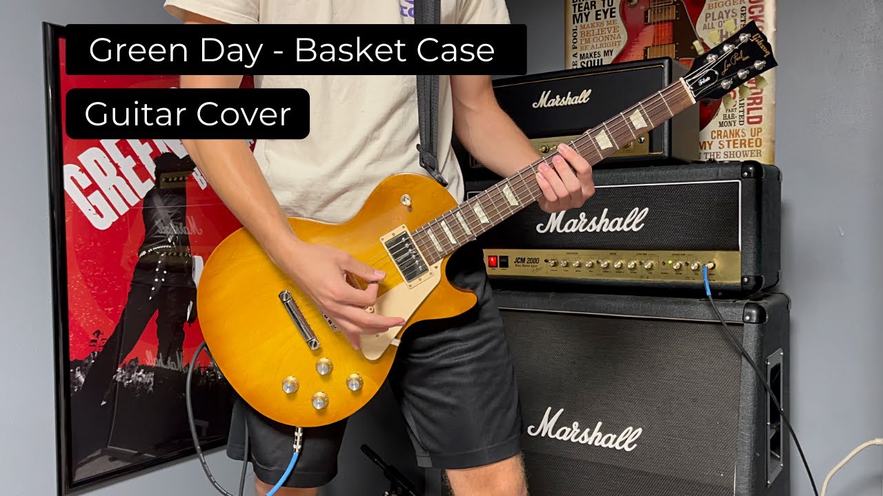 Green Day - Basket Case (Guitar Cover)