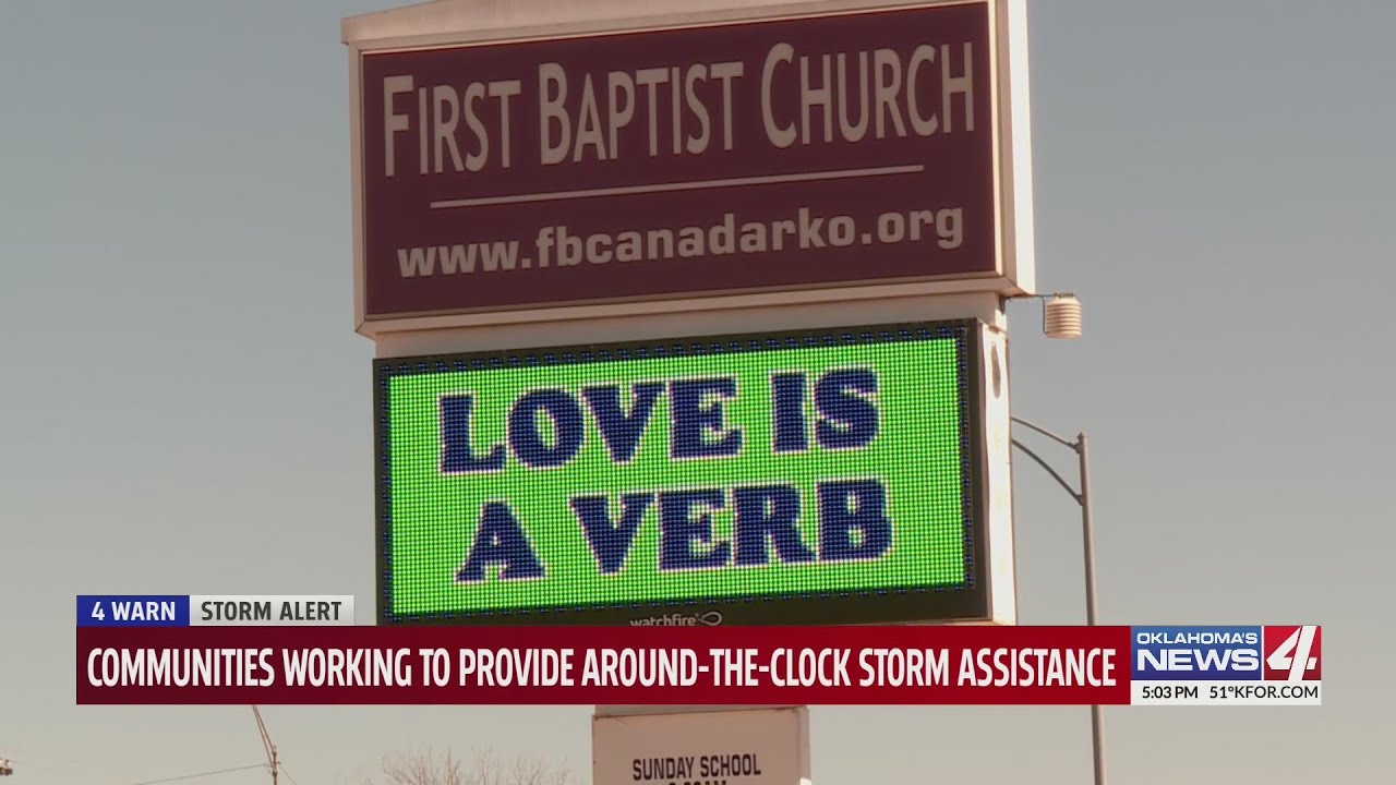 Communities working to provide around-the-clock storm assistance