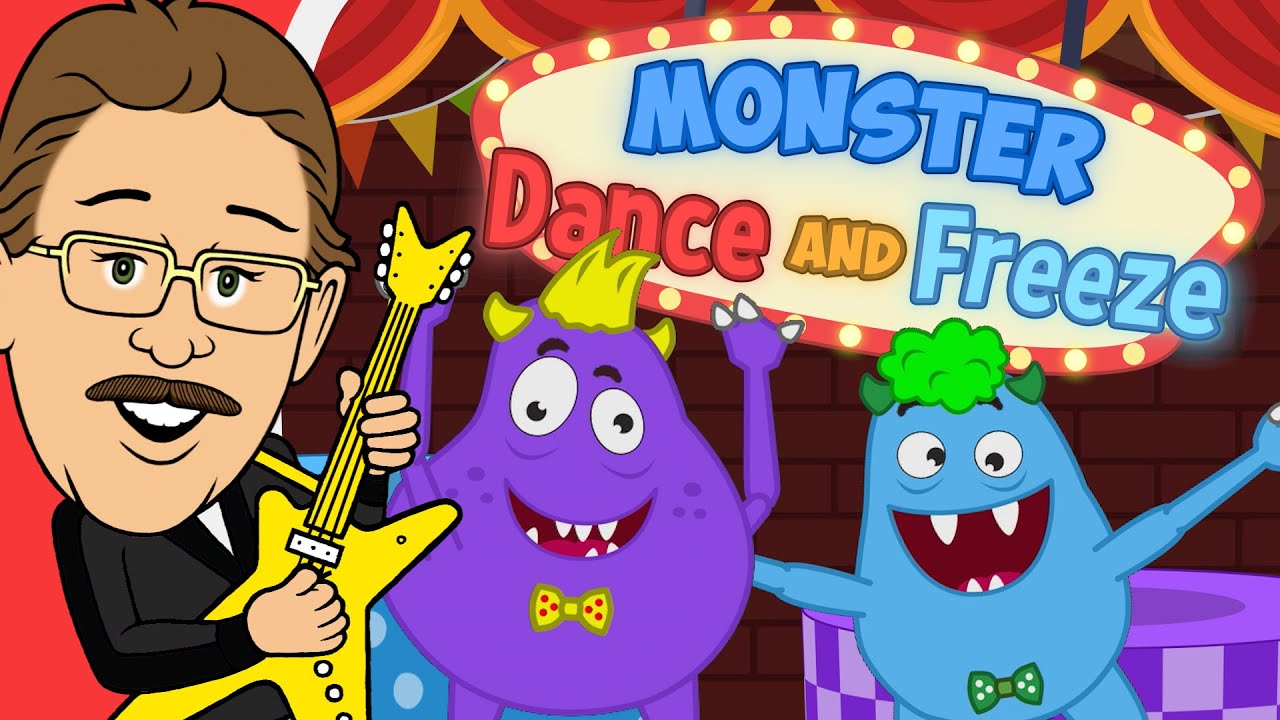 Monster Dance Freeze Dance Джек Хартманн
