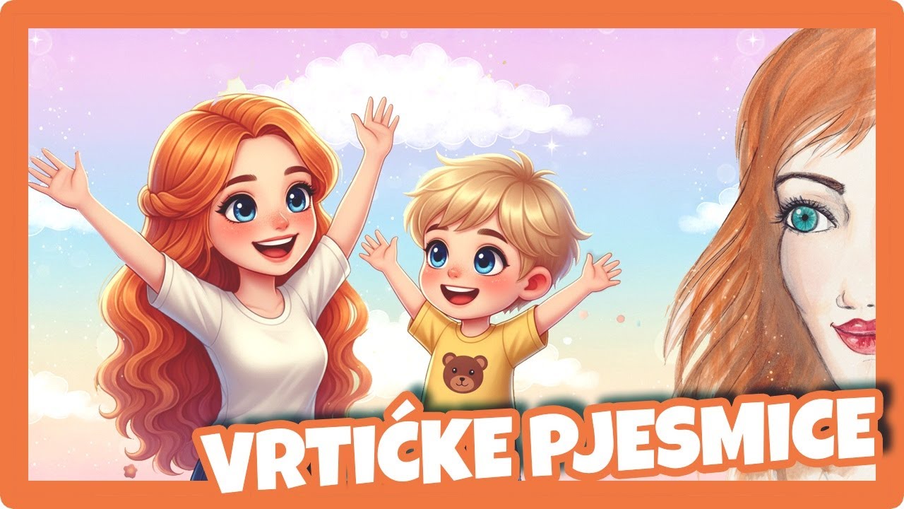 VRTIĆKE PJESMICE: Najtoplije Oko Moje Mame 👩‍👧 Dječja Pjesmica o Ljubavi