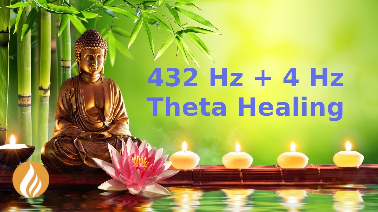 432 Hz Reiki Music + 4 Hz Theta Healing Meditation