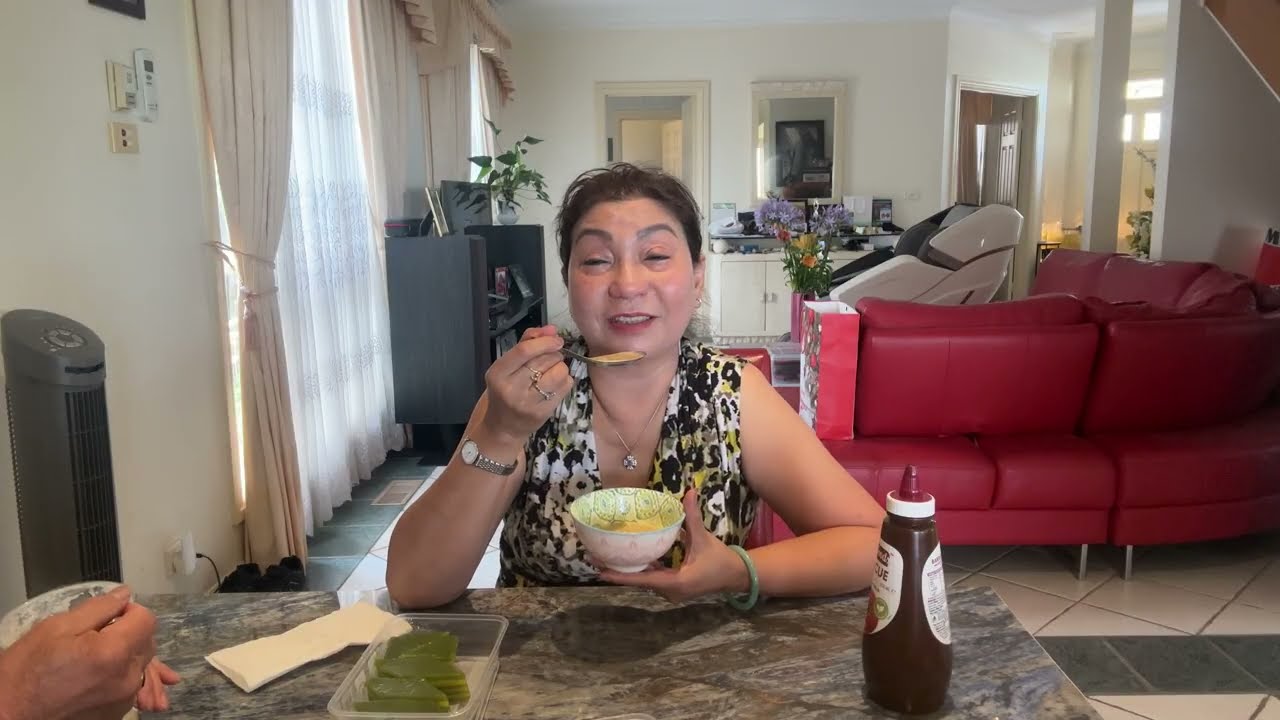 Buổi chiều đơn giản - chè bưởi, bánh da lợn, Pie 🥧- Cuộc Sống Ở Úc 🇦🇺 