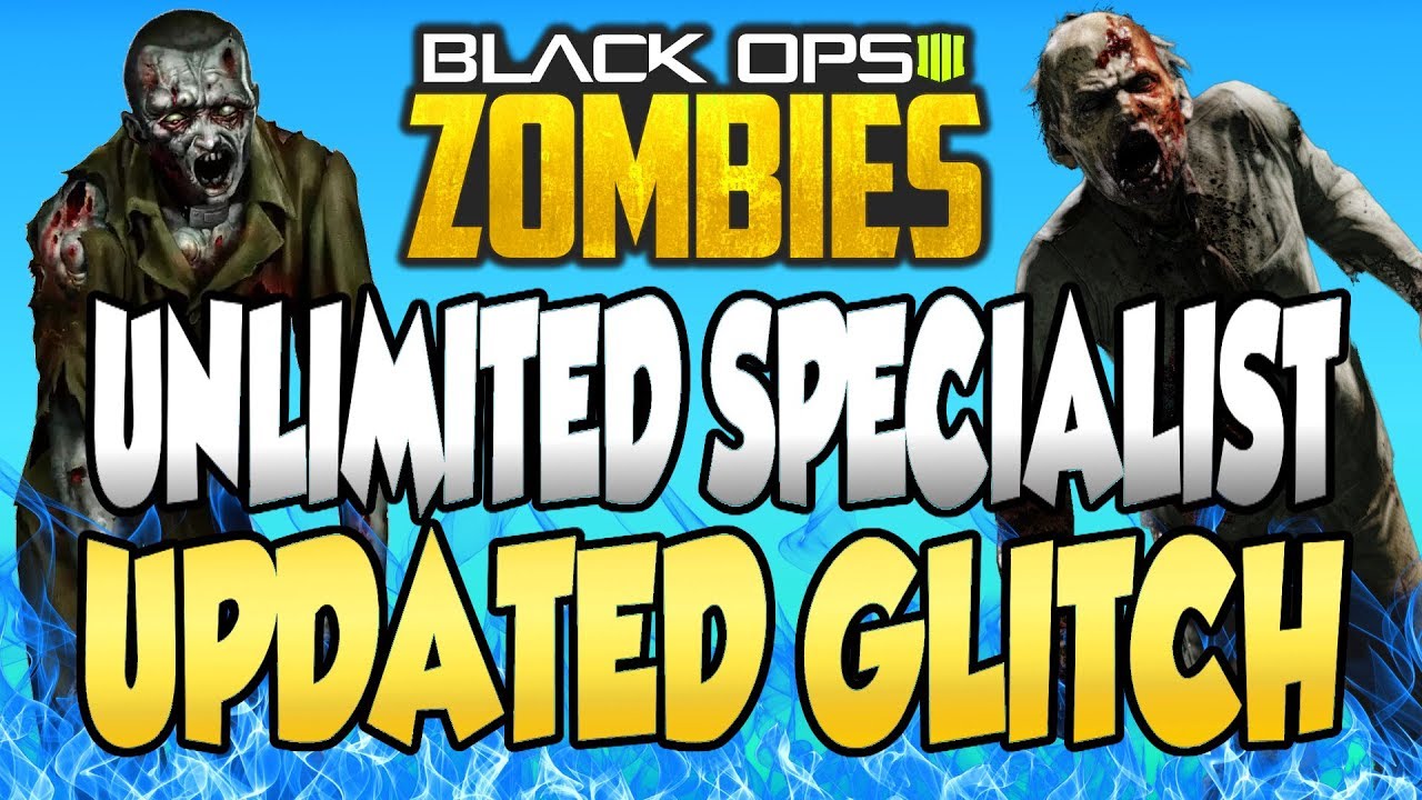 *SOLO* UNLIMITED SPECIALIST GLITCH *ALL MAPS* (After Patch 1.18) - BO4 ZOMBIE GLITCHES