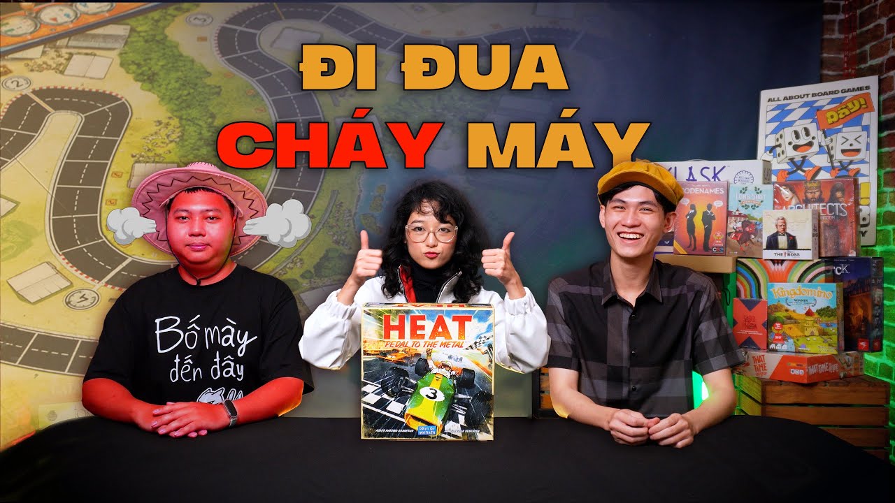 | HEAT: PEDAL TO THE METAL | Chấp hành luật giao thông cùng BOARD GAME ĐÂY