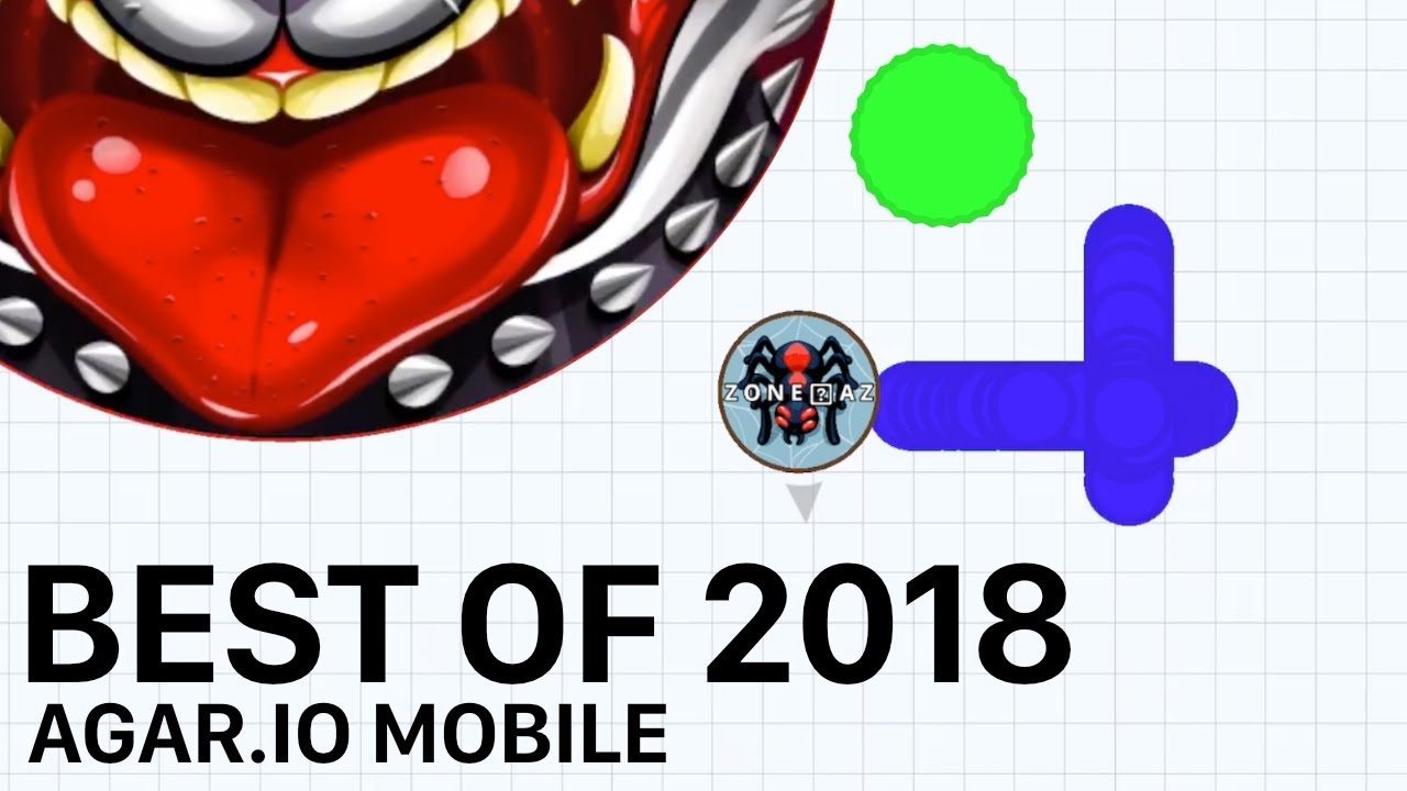 BEST OF 2018! (Agar.io Mobile Win Compilation)