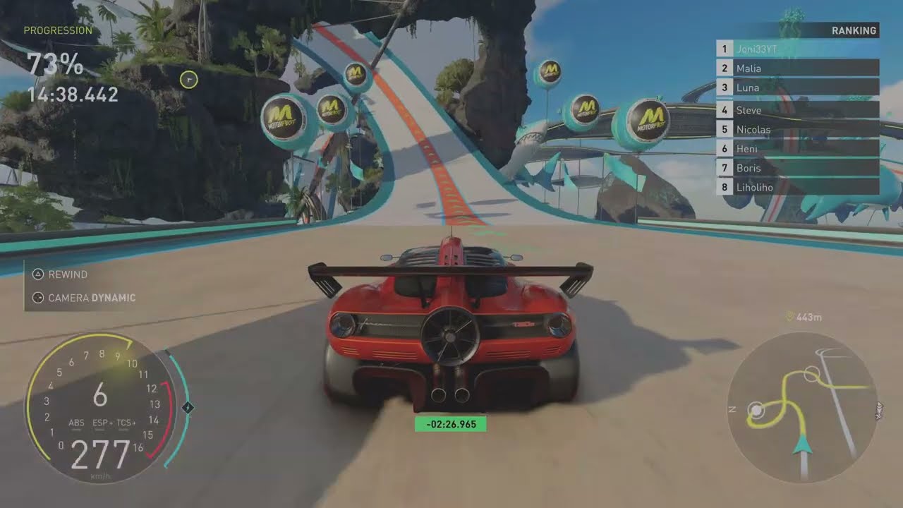 El circuito mas loco de THE CREW MOTORFEST