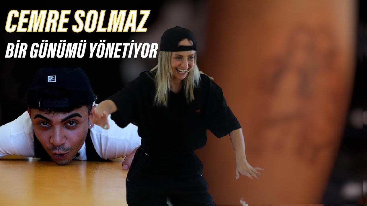 @CemreSolmaz  BİR GÜNÜMÜ YÖNETİYOR! (MANİKÜR/DÖVME)