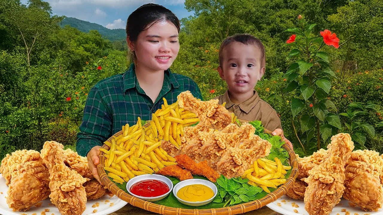 How to Make Fried Chicken Like at KFC - Bring it to the Market to Sell | Trieu Thi Thuy