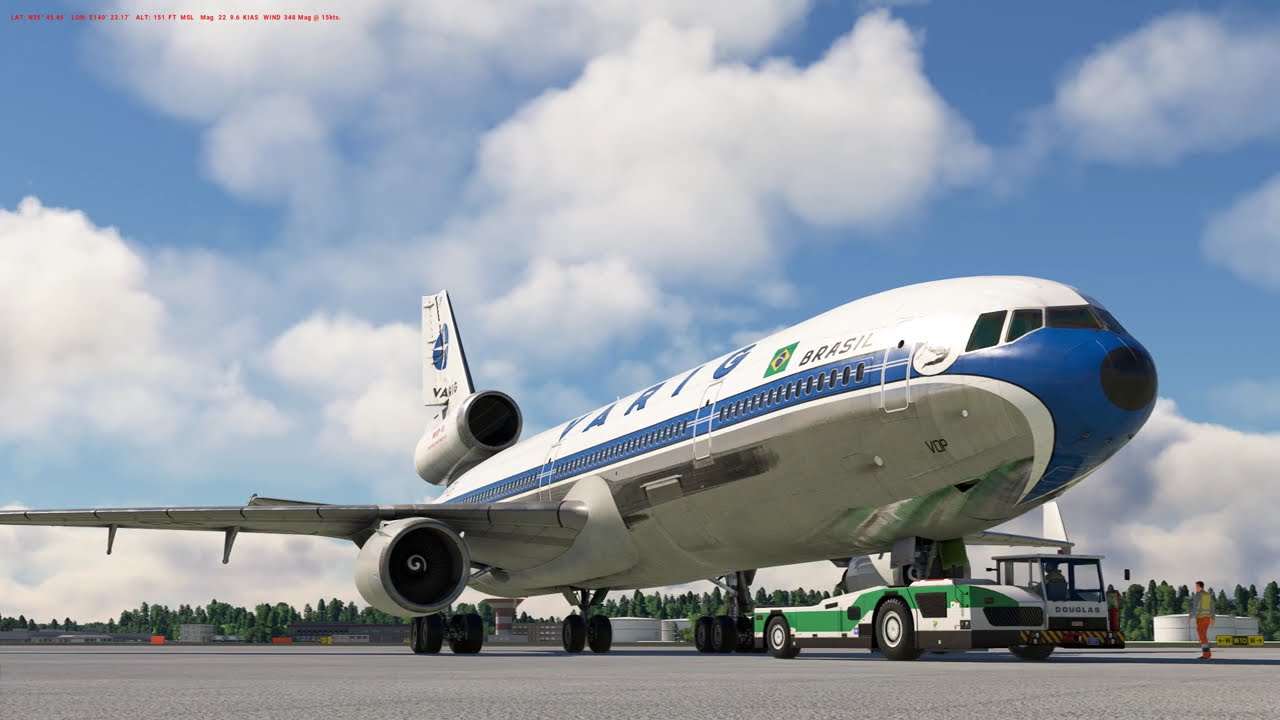 [MSFS] TFDI MD-11! Take off from Tokyo Narita (NRT/RJAA)