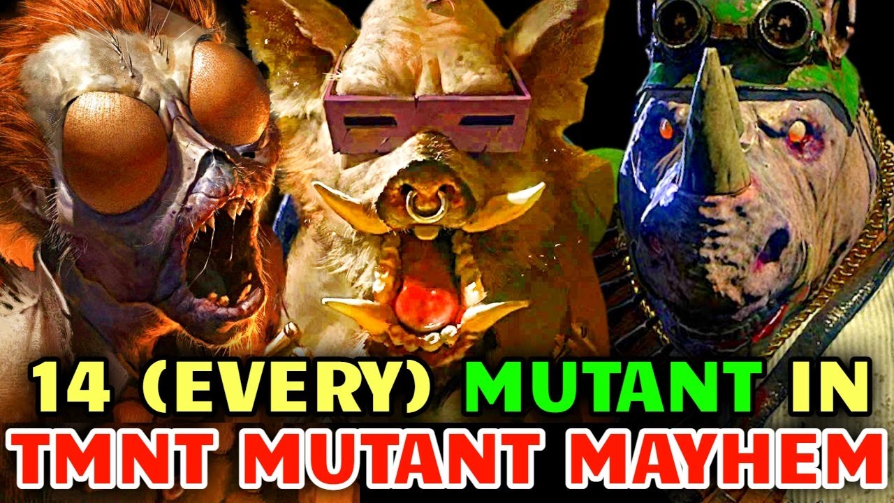 14 (Every) Mutants In TMNT Mutant Mayhem - Explained