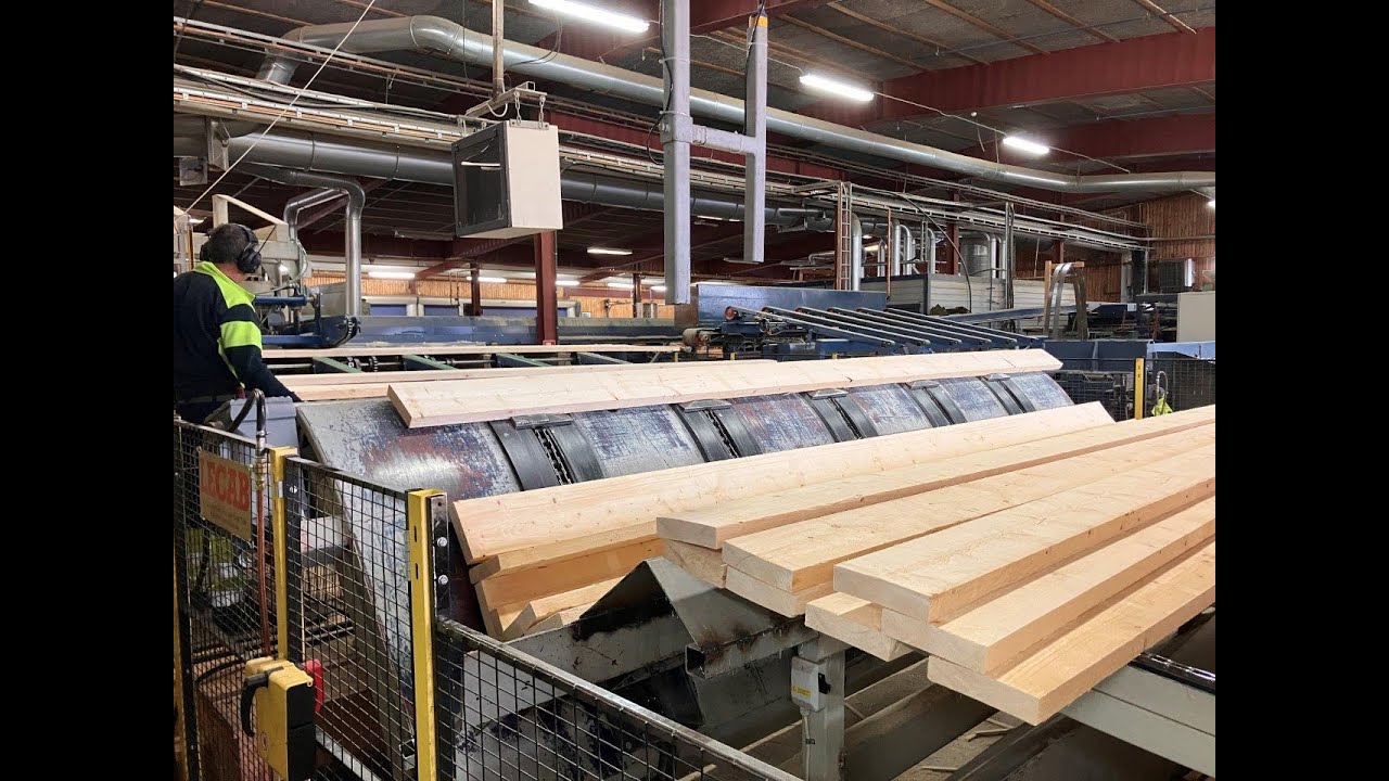 Houtwereld bij Sweden Timber in Malmback