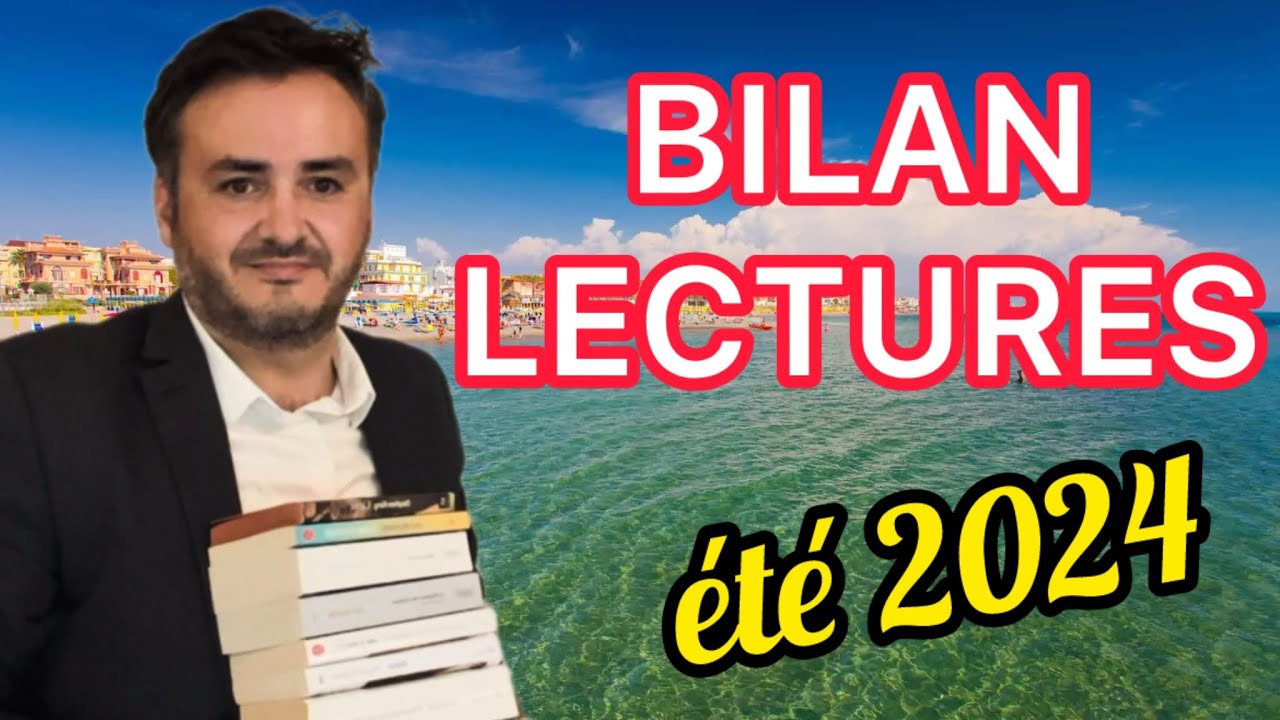 📚BILAN LECTURES ÉTÉ 2024 | 11 LIVRES LUS DE TOUS GENRES !📚