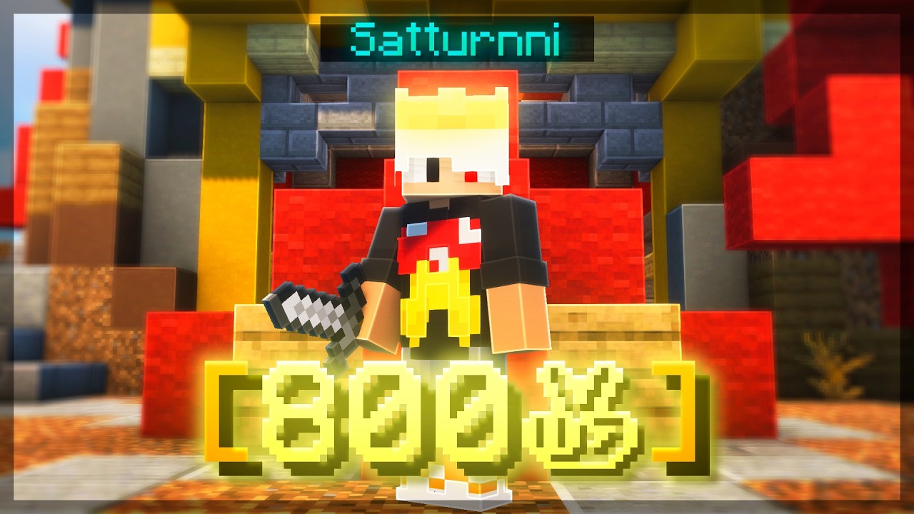 O PRIMEIRO LEVEL 800 DO BEDWARS NO MUSH