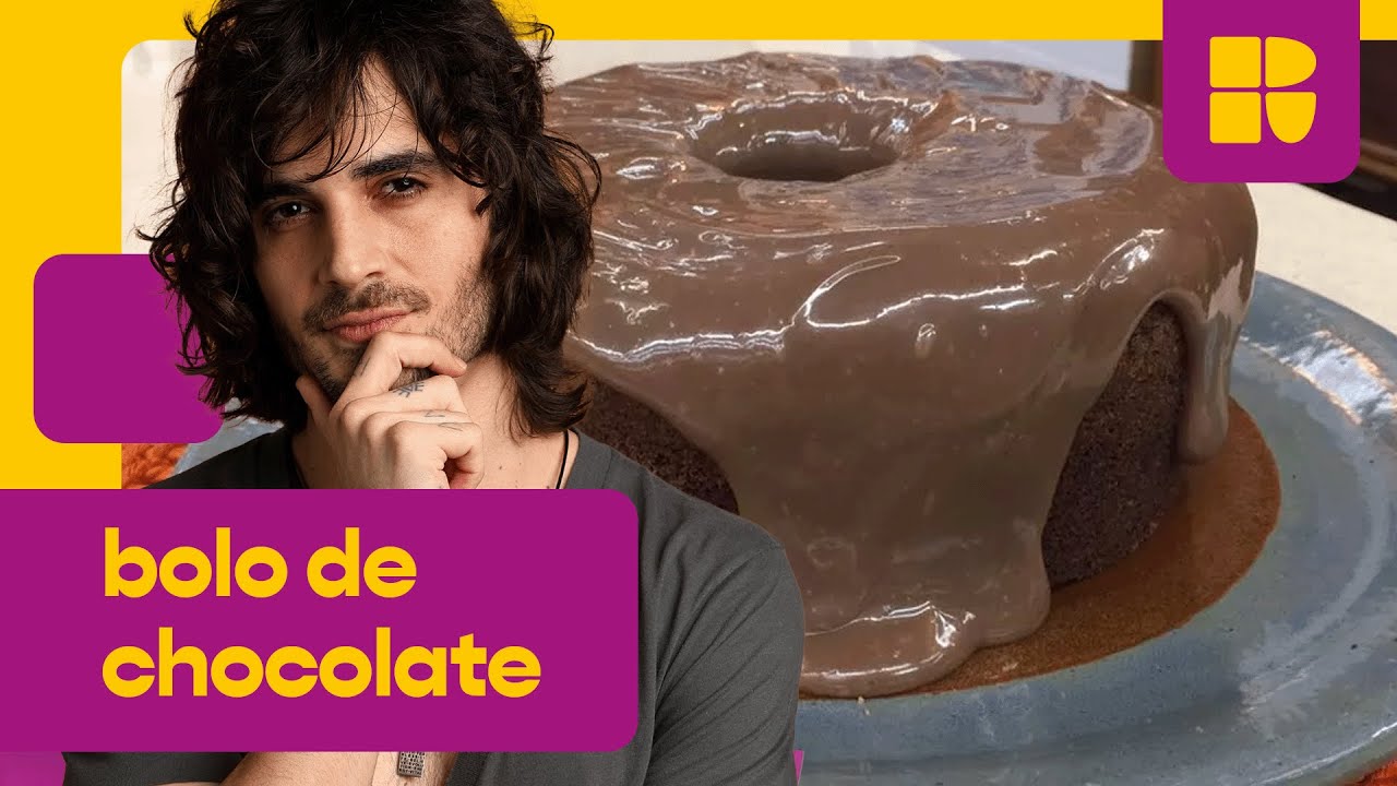 Bolo de chocolate do Fiuk | É de Casa