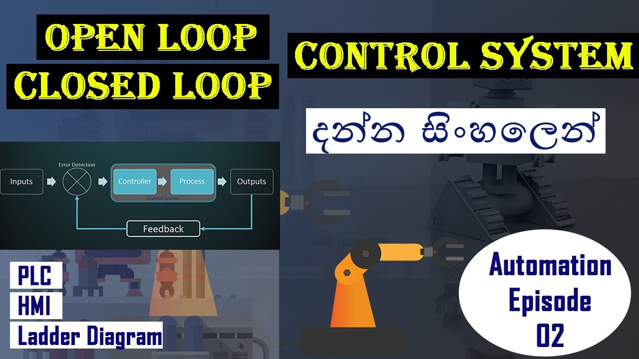 Closed loop and Open Loop Control System | Control system for beginners | Basic of control system