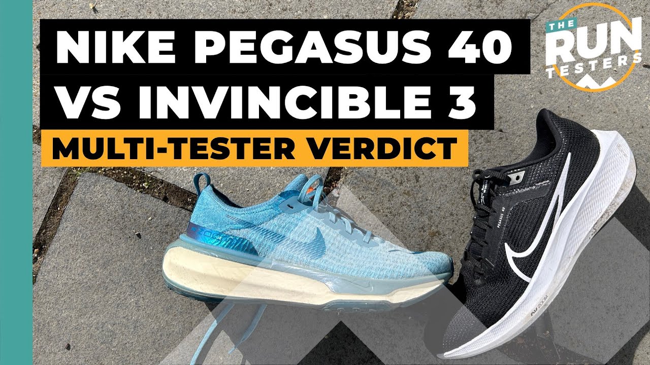 Nike Pegasus 40 vs Nike Invincible 3: Which Nike shoe should you get?