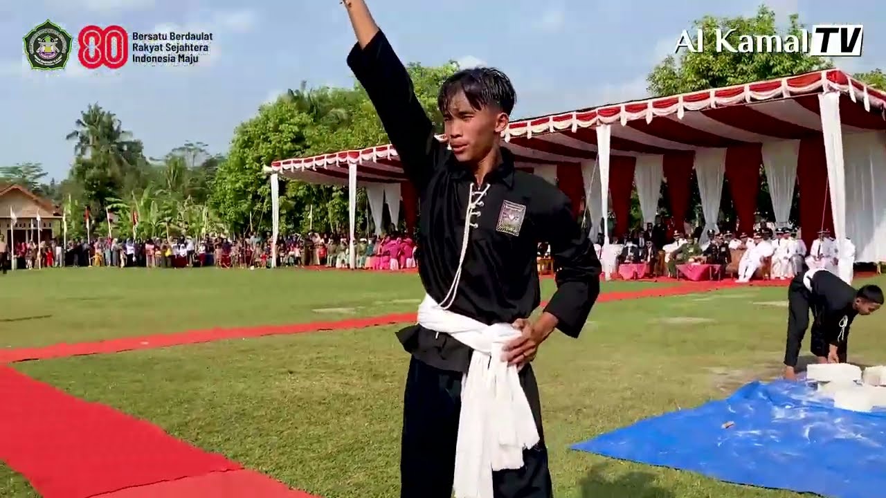 Tari Kolosal HUT RI ke 80 MTs Plus Nururrohmah & MA Plus Nururrohmah Pondok Pesantren Al Kamal