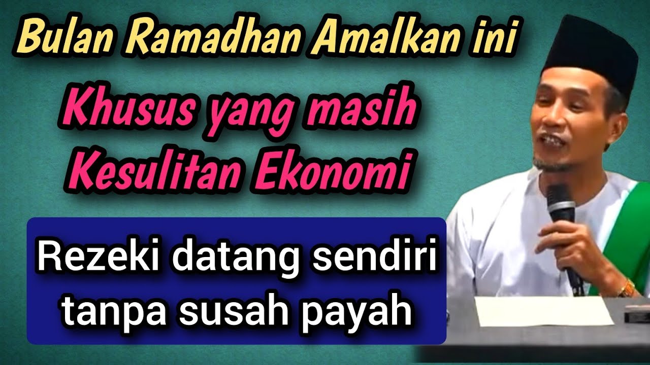 KH Mukhlason rosyid💥 Rezeki datang sendiri tanpa susah payah, solusi kesulitan urusan dunia