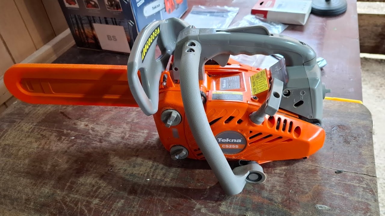 Motosserra tekna cs25s. Boa ou bomba? Confira 