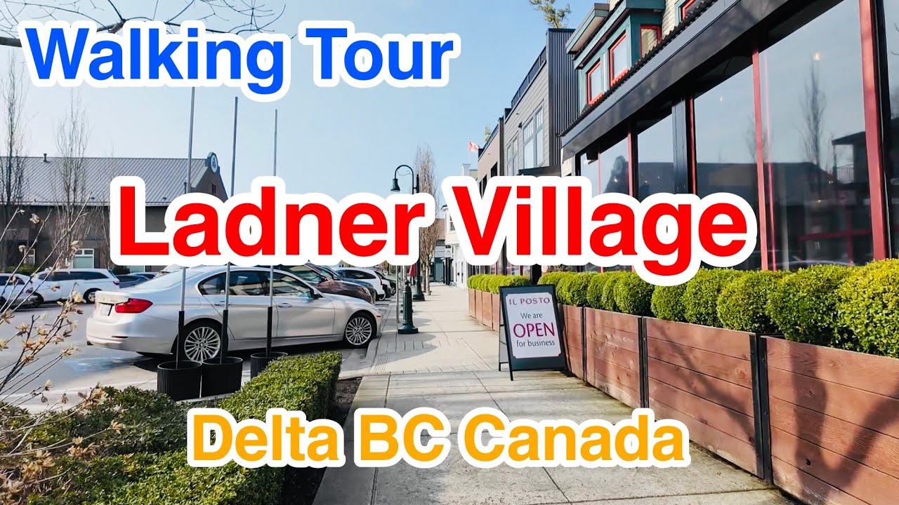 Ladner Village, Delta BC Canada, Mar 2025
