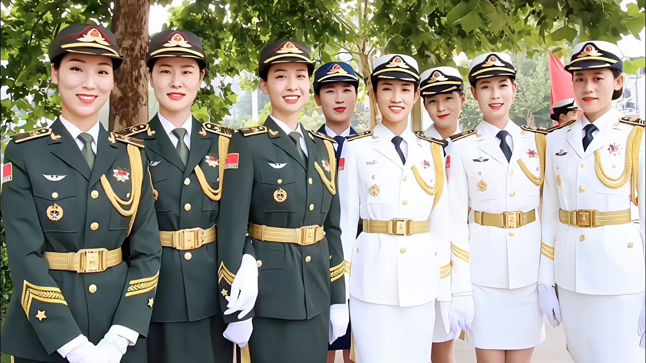 👍Military Parade - Chinese Female Soldiers P3 / 中國仪仗女兵—大國女兵的自信和力量—大閱兵女兵風采3【ENG SUB】