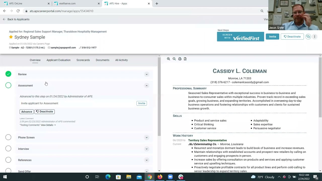 How APS makes Payroll and HR Easier - System Demo