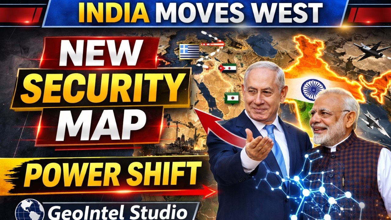 Modi&rsquo;s Israel Visit Explained | The Hexagon Alliance Strategy