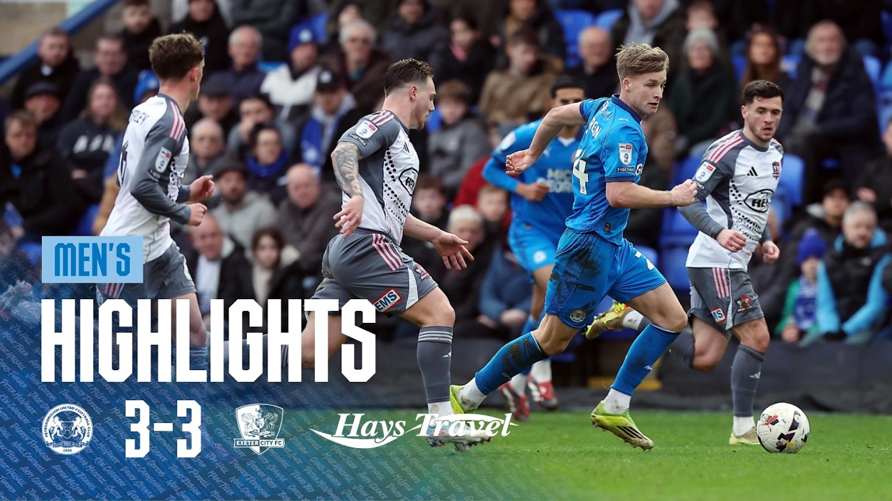 Highlights - Peterborough United 3-3 Exeter City