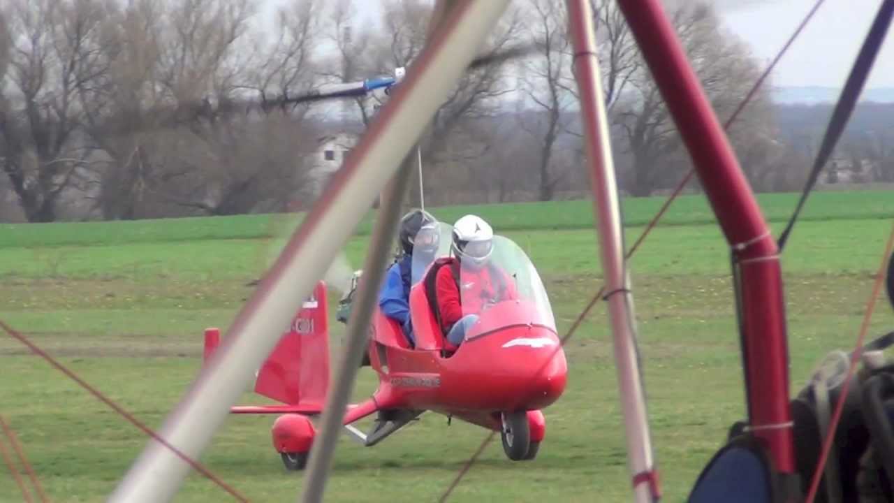 Prvi letovi žirokoptera Apollo AG-1 na Zemun Polju (HD)